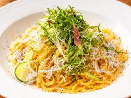 しらすと大葉の和風パスタ